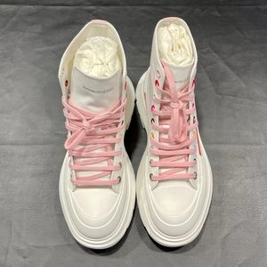 Alexander McQueen canvas high top sneakers